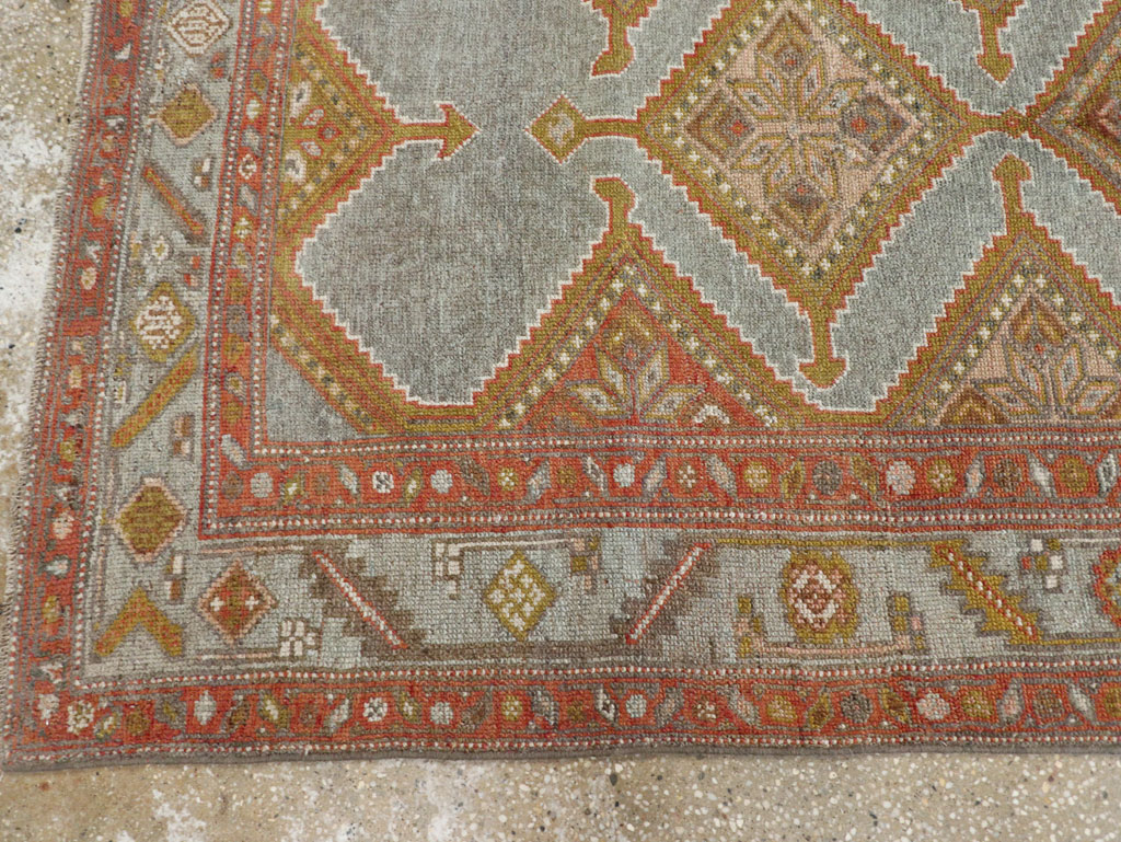 Antique Persian Kurd Runner, No.29513 - Staging