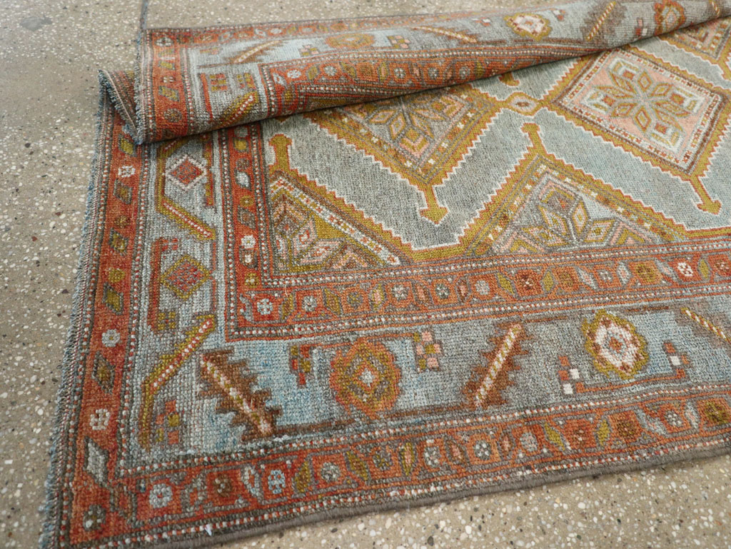 Antique Persian Kurd Runner, No.29513 - Staging