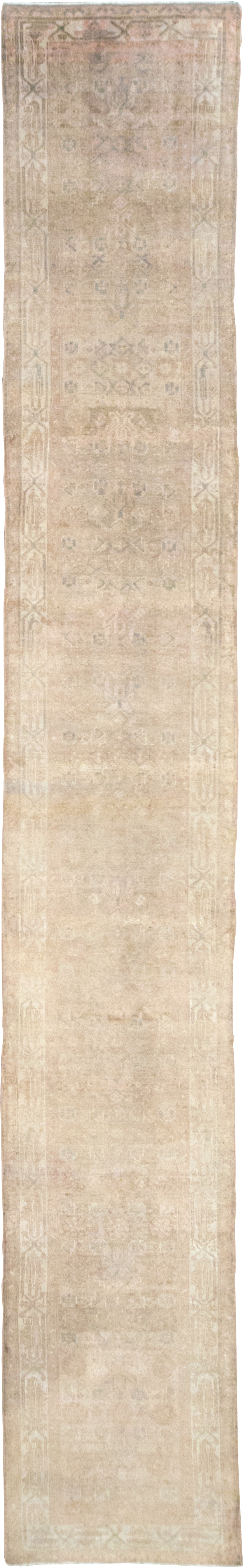 Vintage Persian Malayer Long Runner, No.29514 - Staging