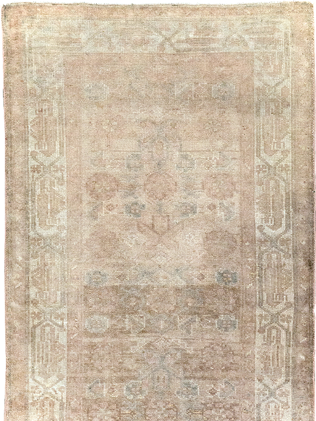 Vintage Persian Malayer Long Runner, No.29514 - Staging