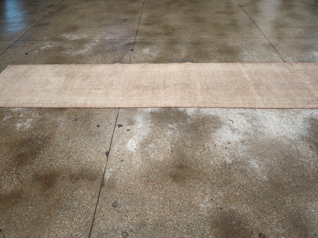 Vintage Persian Malayer Long Runner, No.29514 - Staging