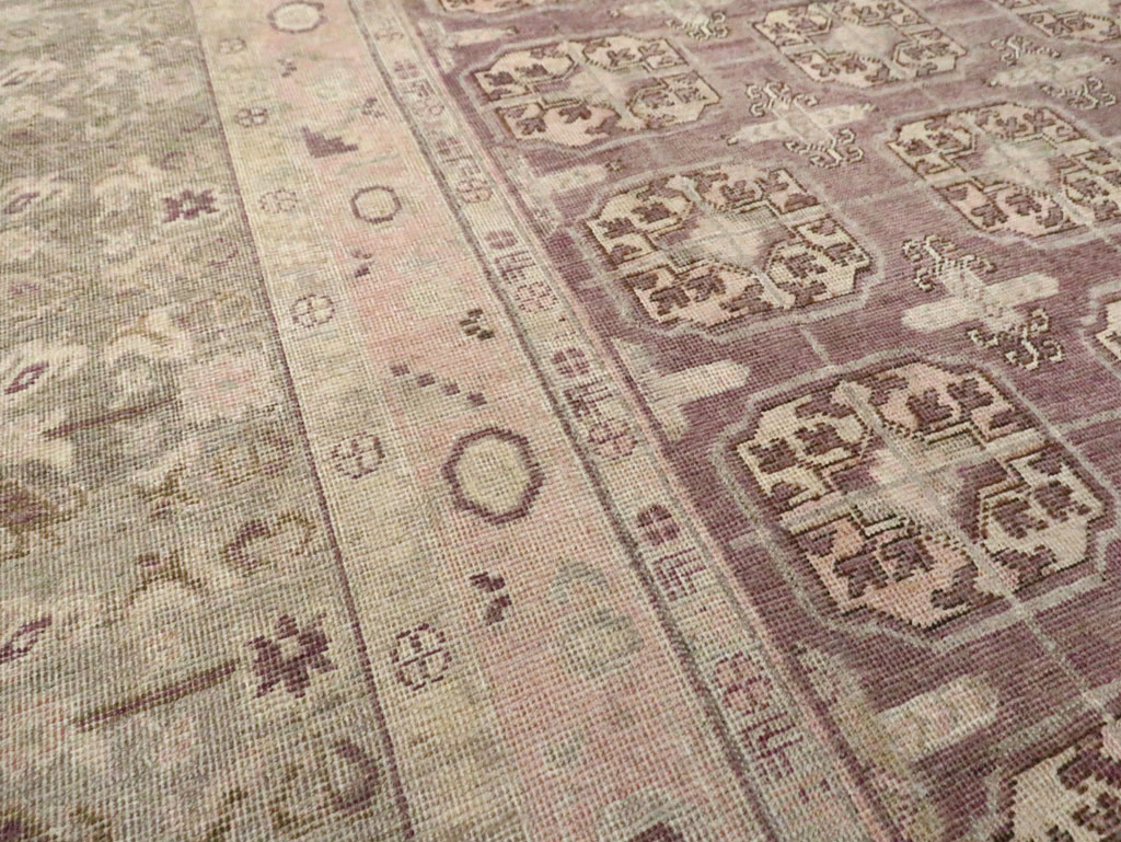 Antique Khotan Square Carpet, No.29521 - Staging