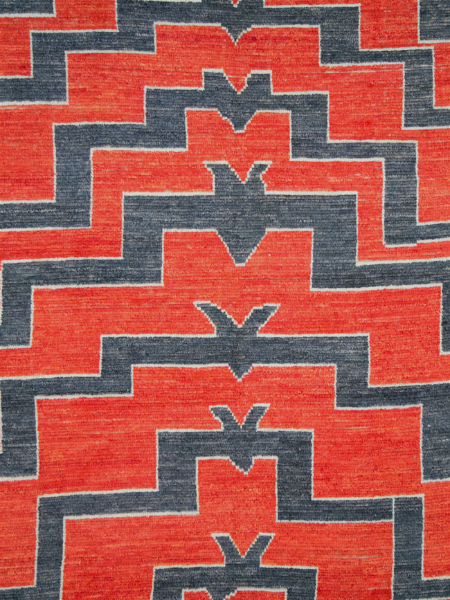 Contemporary Turkish Tulu Room Size Carpet, No.29539 - Staging