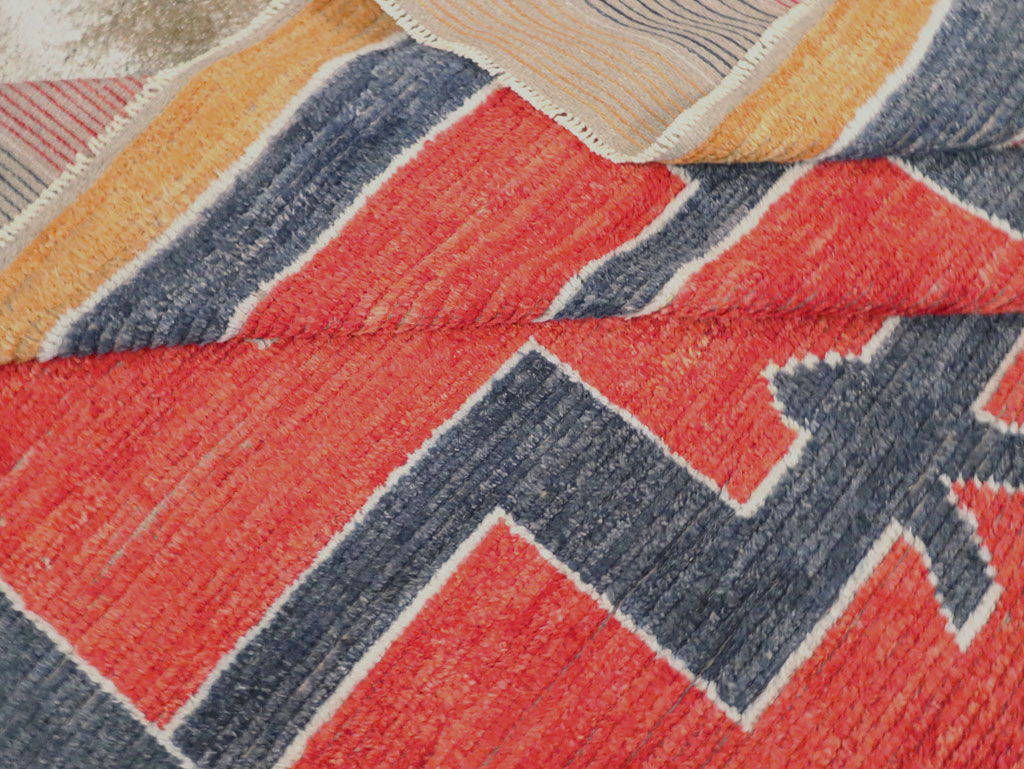 Contemporary Turkish Tulu Room Size Carpet, No.29539 - Staging