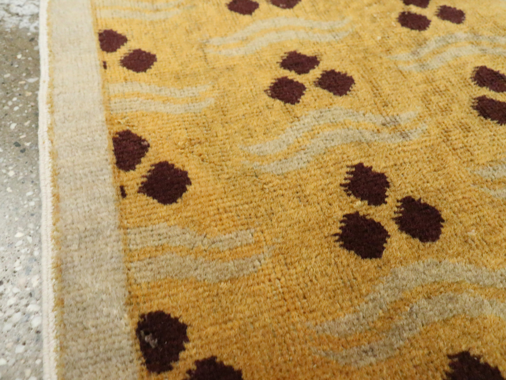 Vintage Anatolian Deco Rug, No.29543 - Staging