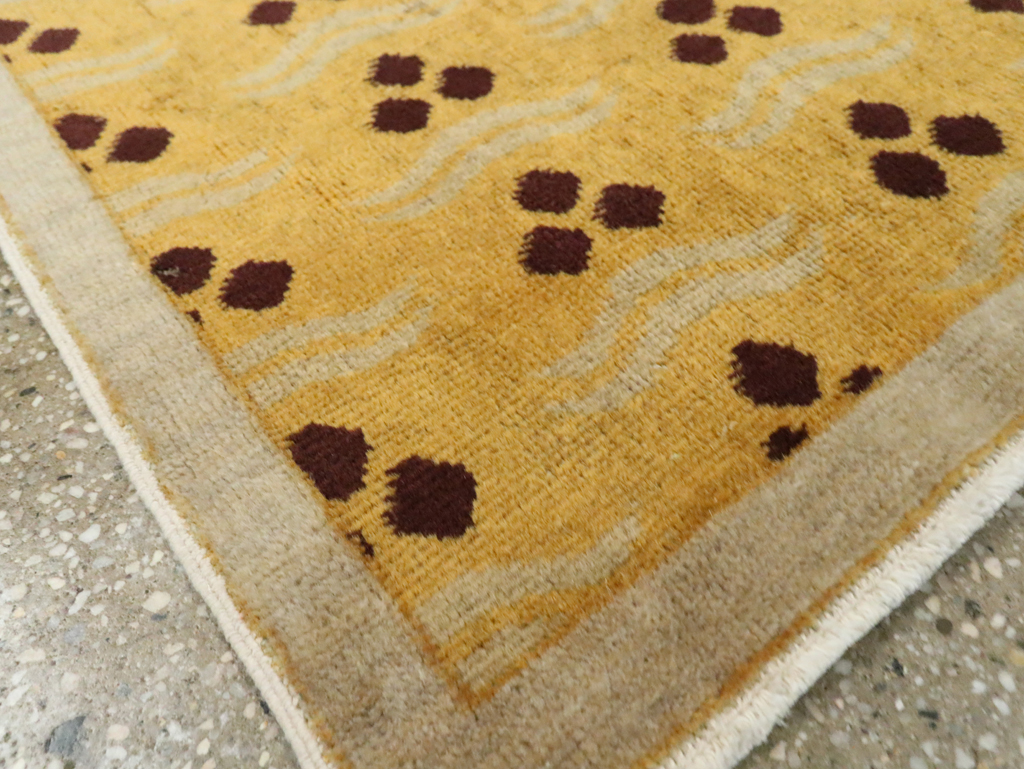 Vintage Anatolian Deco Rug, No.29543 - Staging