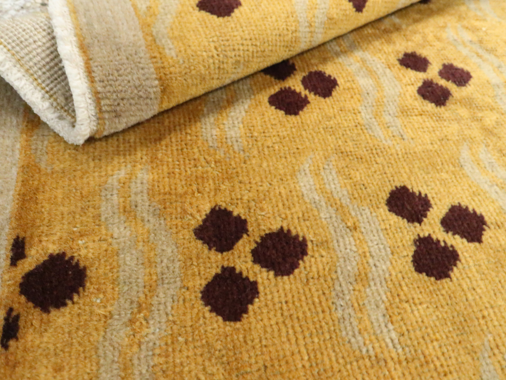 Vintage Anatolian Deco Rug, No.29543 - Staging