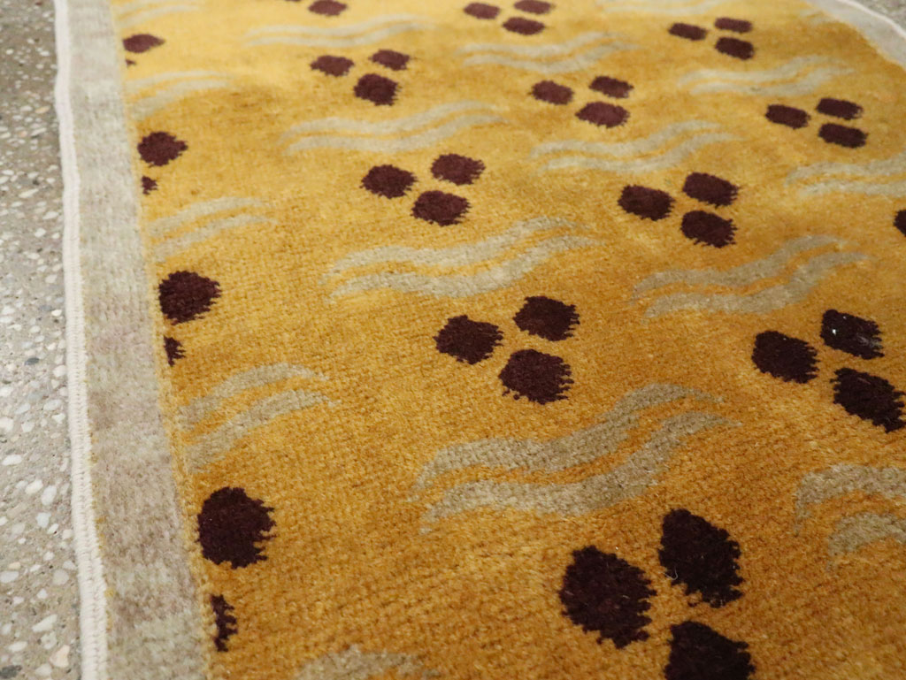 Vintage Turkish Anatolian Deco Rug, No.29544 - Staging