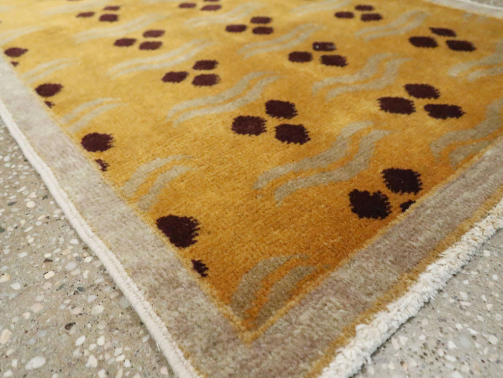 Vintage Turkish Anatolian Deco Rug, No.29544 - Staging