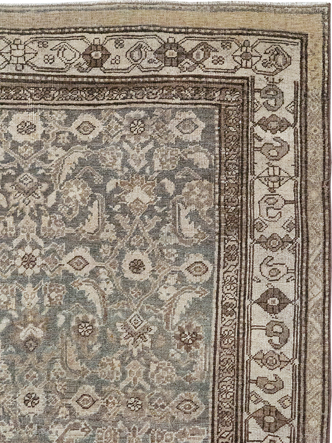 Antique Persian Bidjar Gallery Carpet, No.29564 - Staging