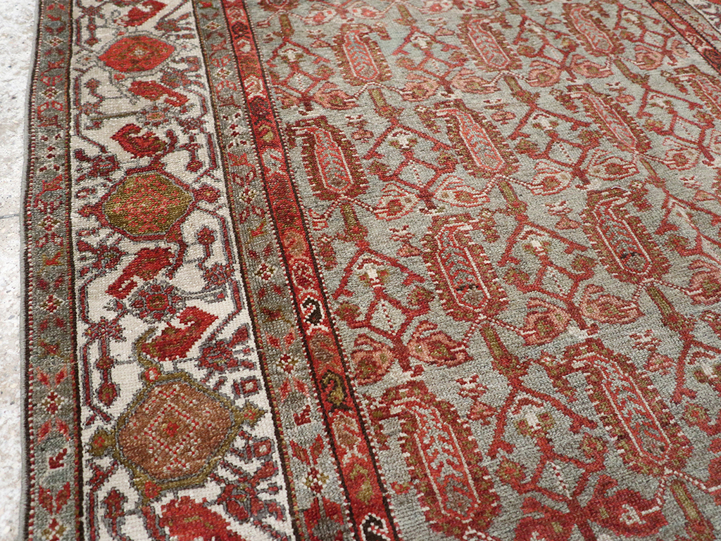 Antique Persian Malayer Gallery Rug, No.29566 - Staging