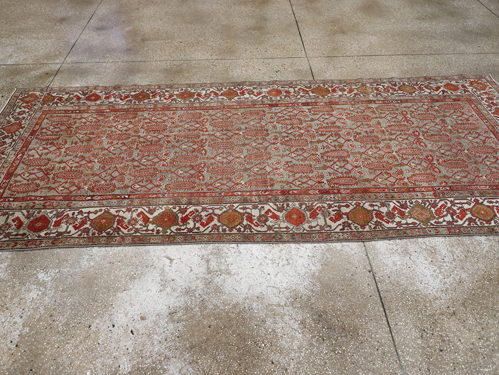 Antique Persian Malayer Gallery Rug, No.29566 - Staging