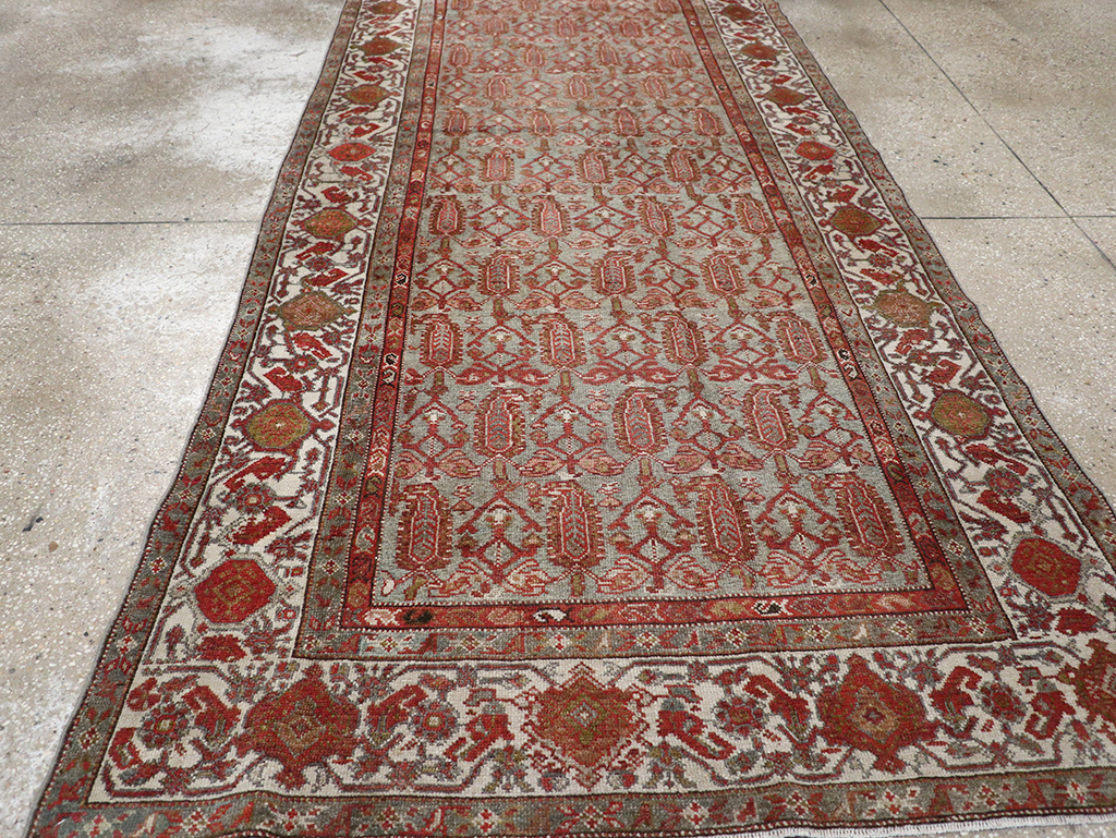 Antique Persian Malayer Gallery Rug, No.29566 - Staging