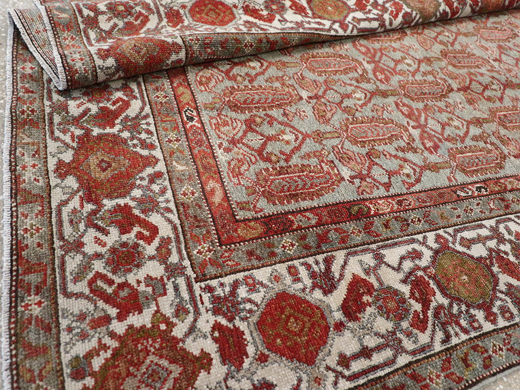 Antique Persian Malayer Gallery Rug, No.29566 - Staging