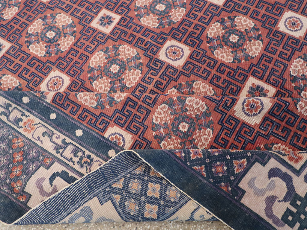 Antique Chinese Peking Carpet, No.29581 - Staging