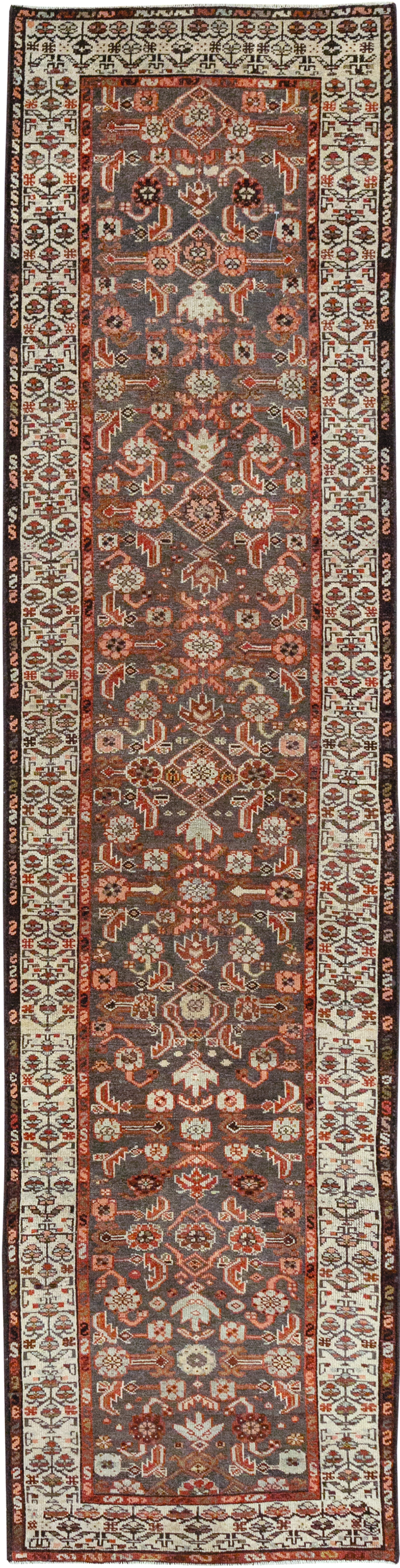 Antique Persian Malayer Runner, No.29582 - Staging