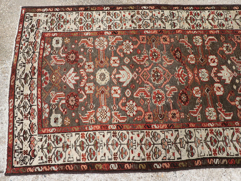 Antique Persian Malayer Runner, No.29582 - Staging
