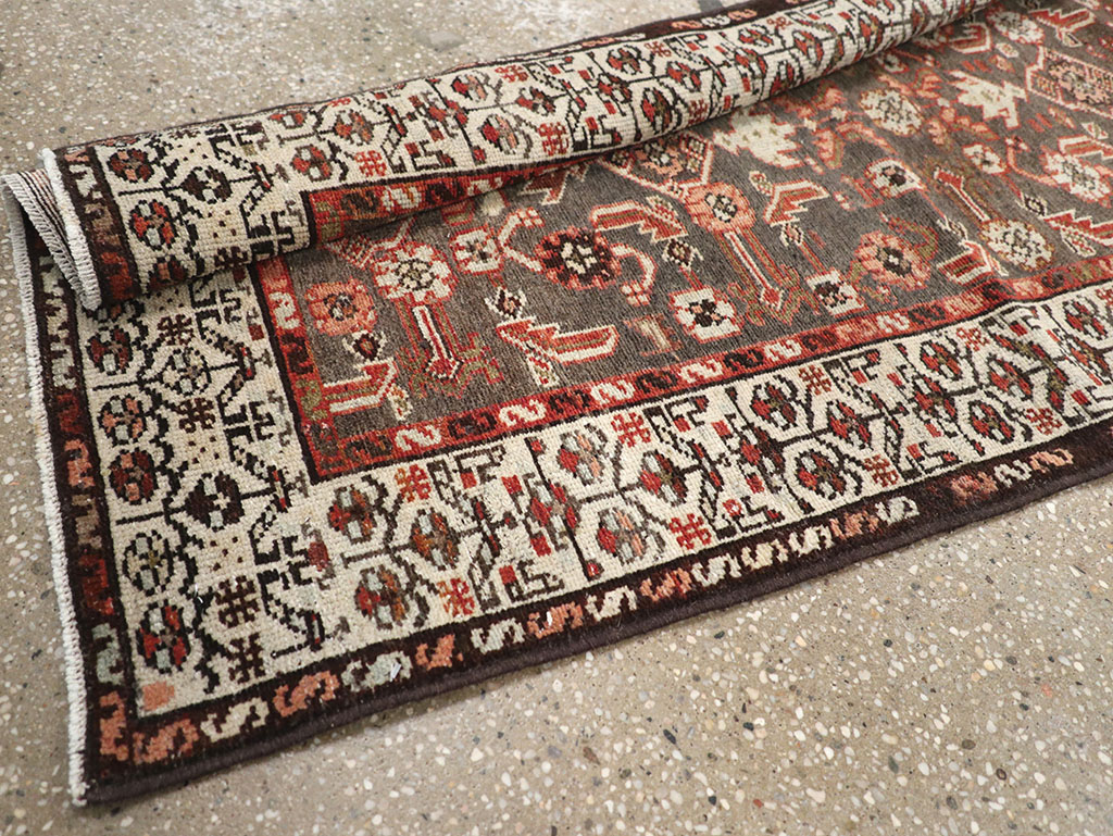 Antique Persian Malayer Runner, No.29582 - Staging