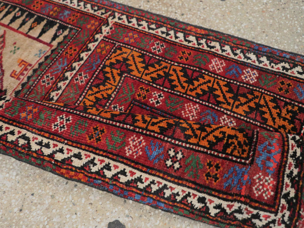 Vintage Persian Baluch Runner, No.29596 - Staging