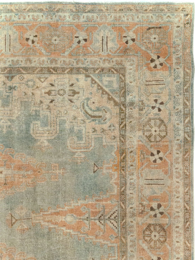 Vintage Persian Veece Room Size Carpet, No.29598 - Staging