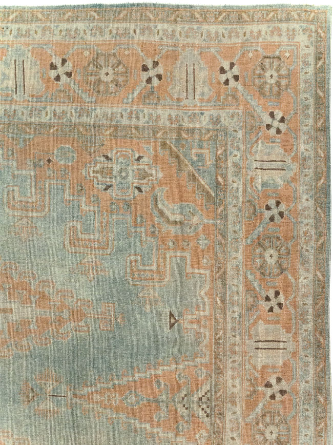 Vintage Persian Veece Room Size Carpet, No.29598 - Staging