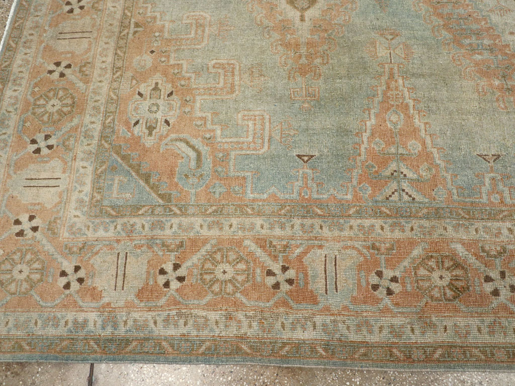 Vintage Persian Veece Room Size Carpet, No.29598 - Staging