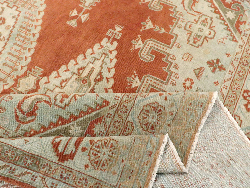 Vintage Persian Veece Room Size Carpet, No.29599 - Staging