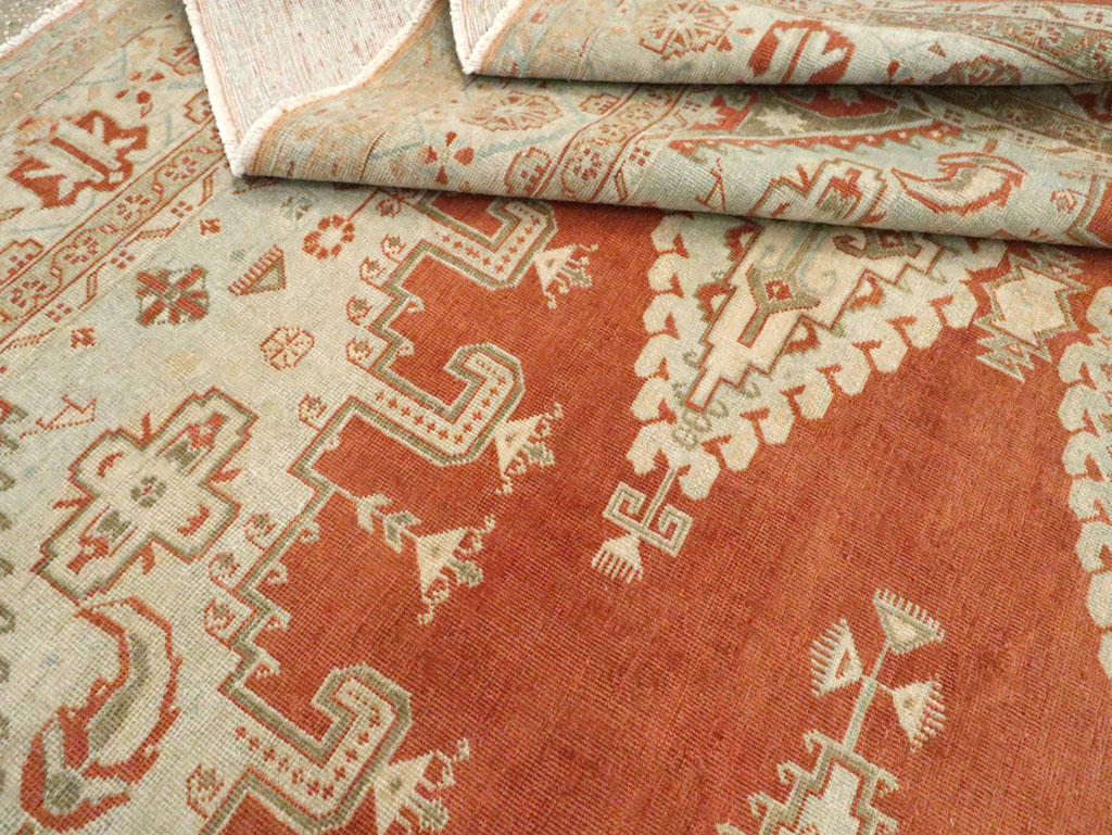 Vintage Persian Veece Room Size Carpet, No.29599 - Staging