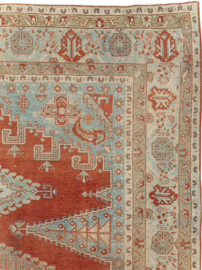 Vintage Persian Veece Carpet, No.29600 - Staging