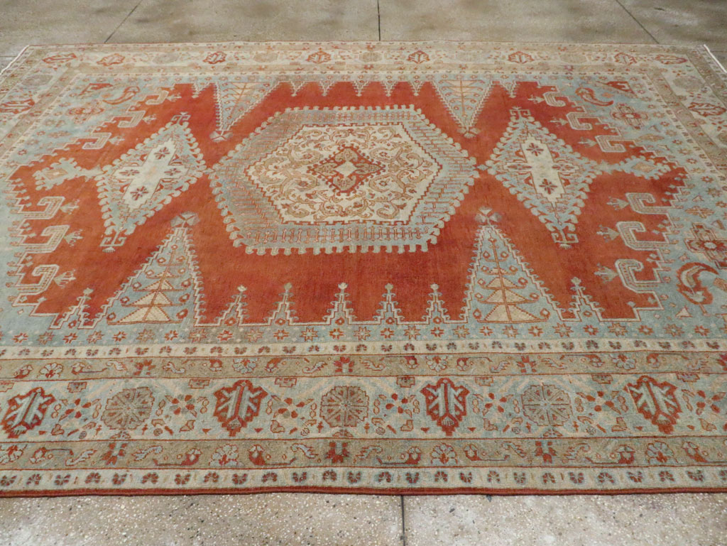 Vintage Persian Veece Carpet, No.29600 - Staging