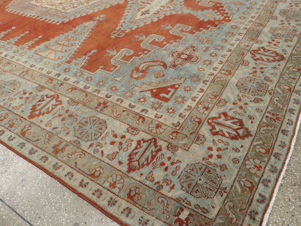 Vintage Persian Veece Carpet, No.29600 - Staging