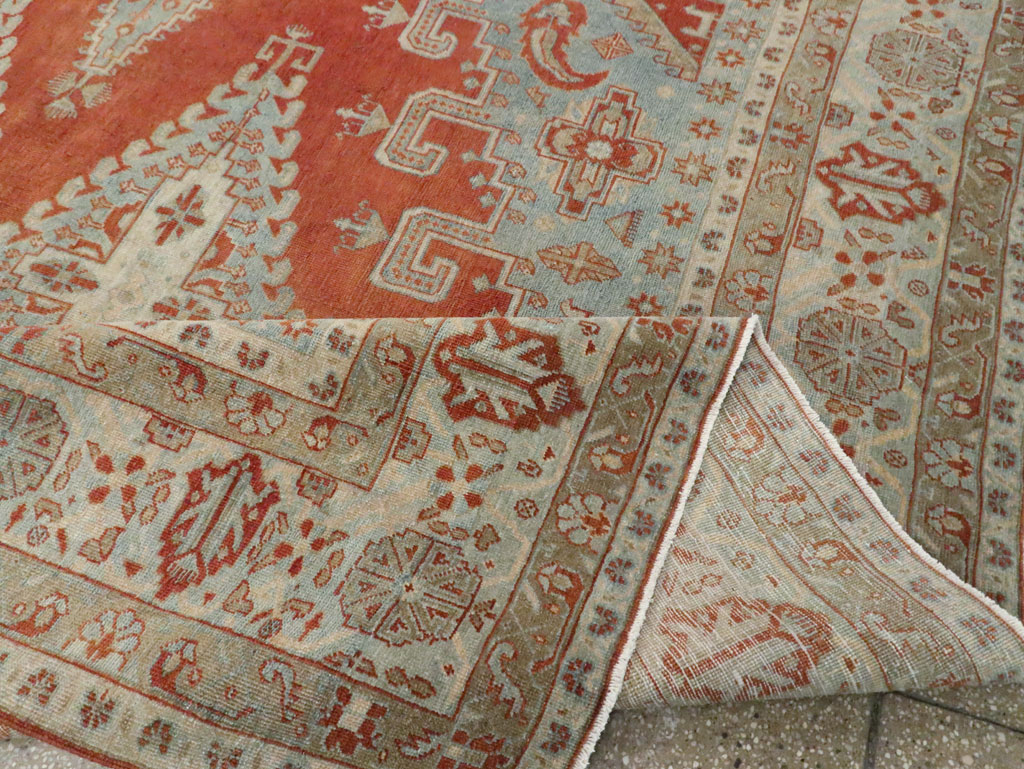 Vintage Persian Veece Carpet, No.29600 - Staging