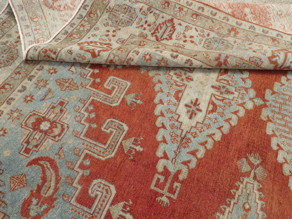 Vintage Persian Veece Carpet, No.29600 - Staging