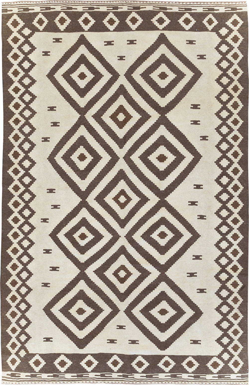 Vintage Persian Flatweave, No.29602 - Staging
