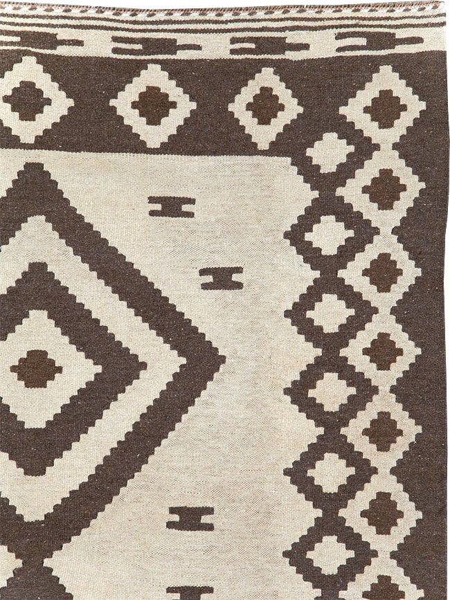 Vintage Persian Flatweave, No.29602 - Staging