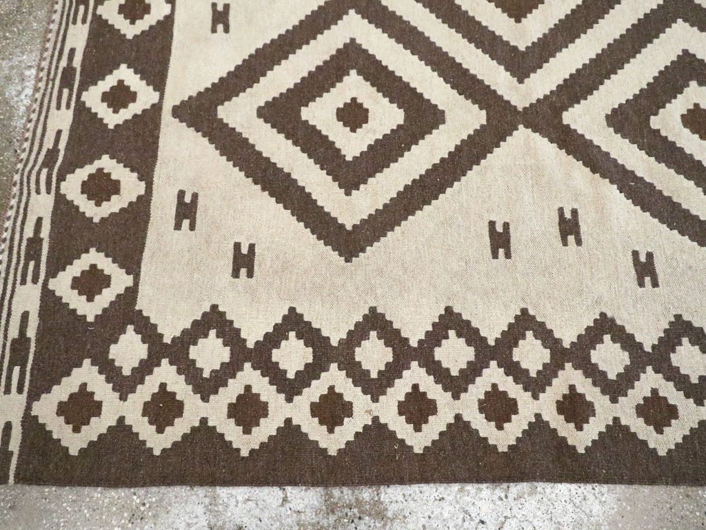 Vintage Persian Flatweave, No.29602 - Staging