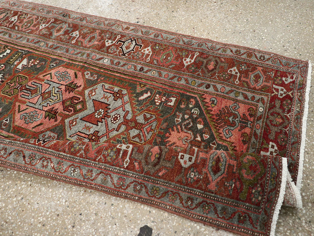 Antique Persian Malayer Runner, No.29629 - Staging