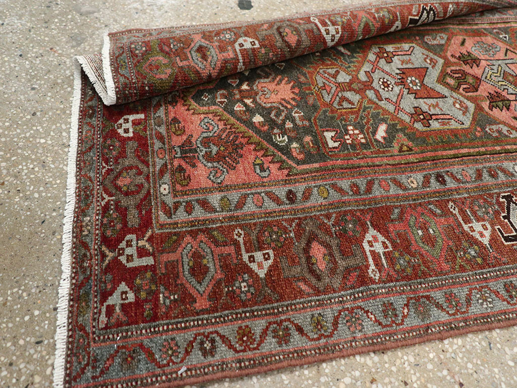 Antique Persian Malayer Runner, No.29629 - Staging
