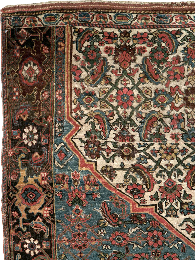 Antique Persian Bidjar Wagireh, No.29635 - Staging