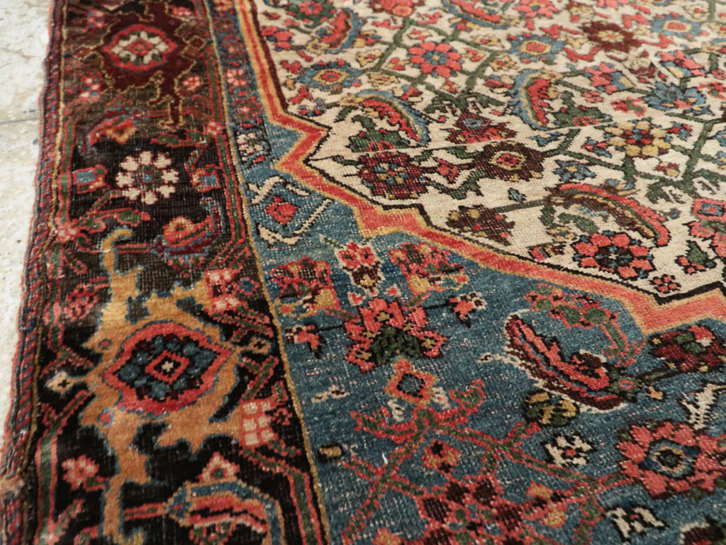 Antique Persian Bidjar Wagireh, No.29635 - Staging
