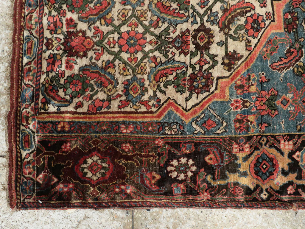 Antique Persian Bidjar Wagireh, No.29635 - Staging