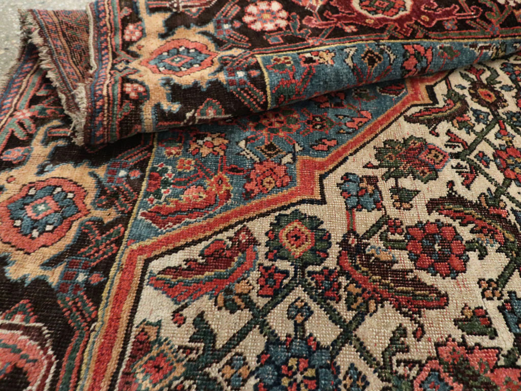 Antique Persian Bidjar Wagireh, No.29635 - Staging