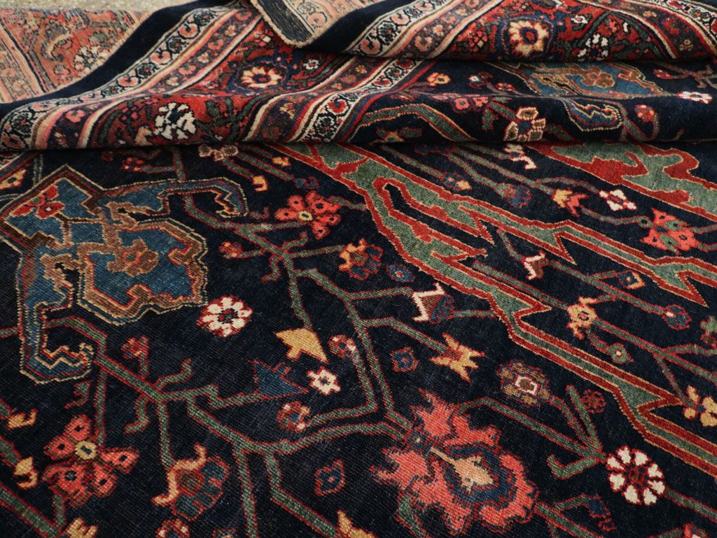 Antique Persian Bidjar Carpet, No.29636 - Staging