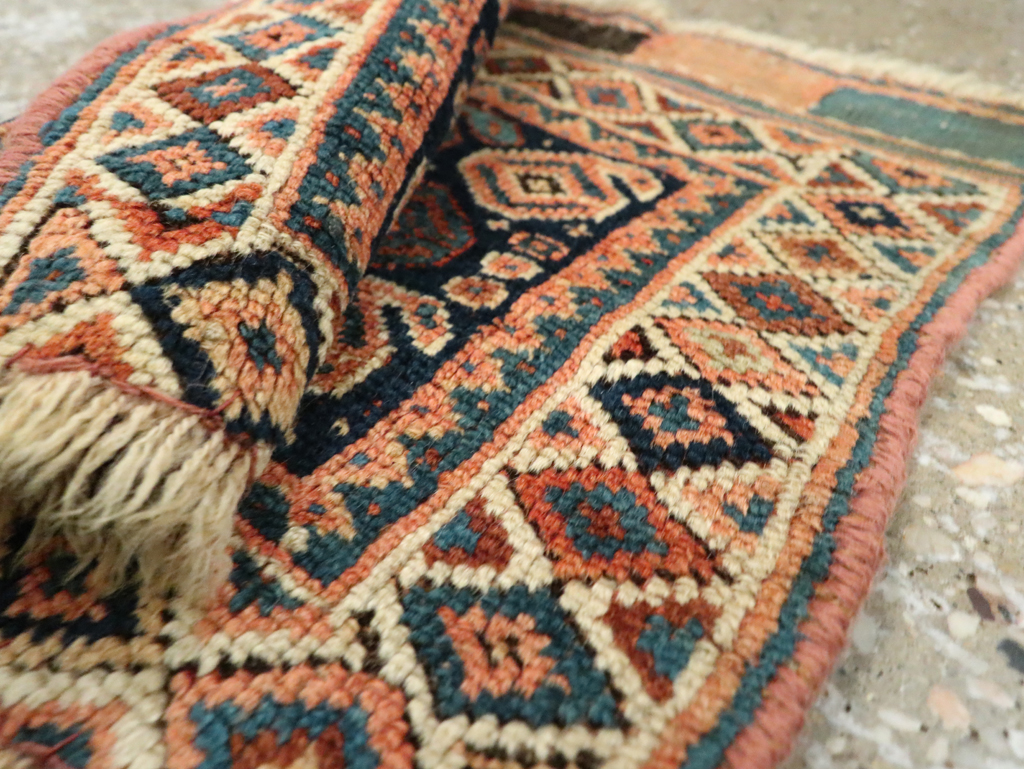 Vintage Persian Afshar Tribal Bag, No.29645 - Staging