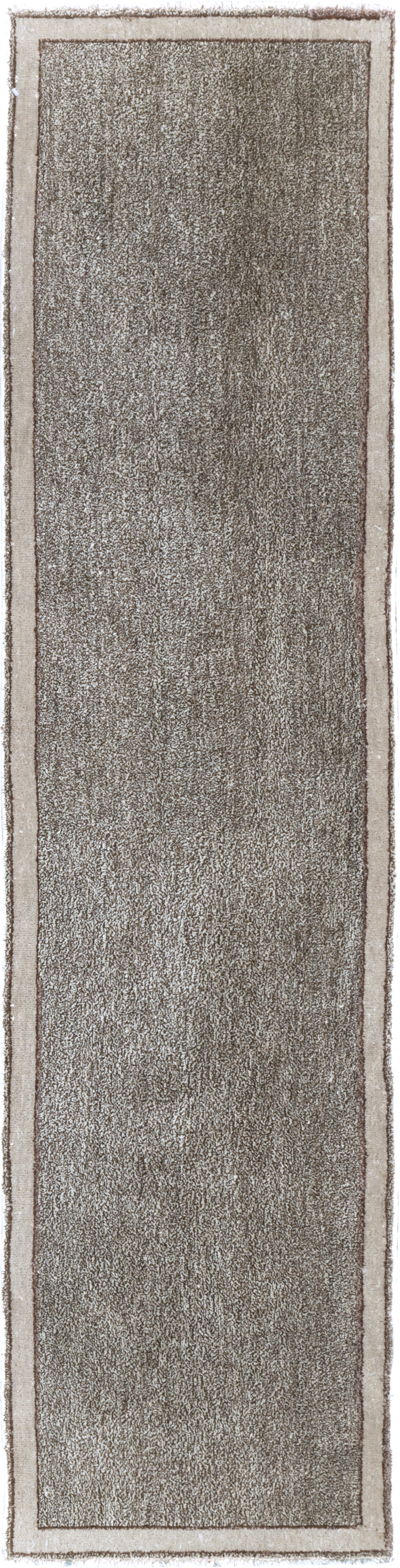 Modern Style Vintage Persian Mashad Small Runner, No.29664 - Staging