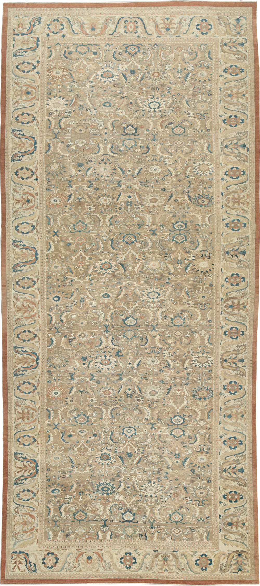 Contemporary Persian Sultanabad Carpet, No.29688 - Staging