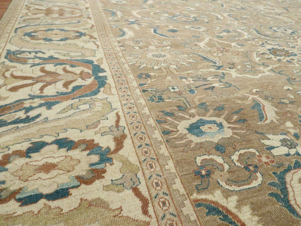 Contemporary Persian Sultanabad Carpet, No.29688 - Staging