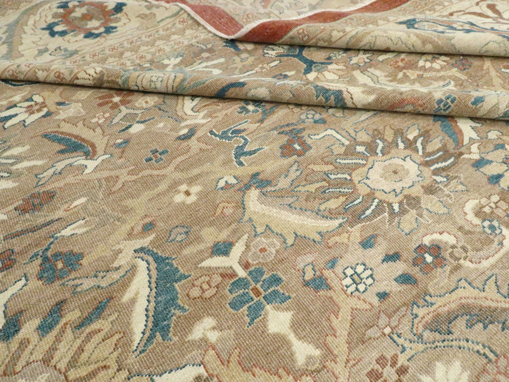 Contemporary Persian Sultanabad Carpet, No.29688 - Staging