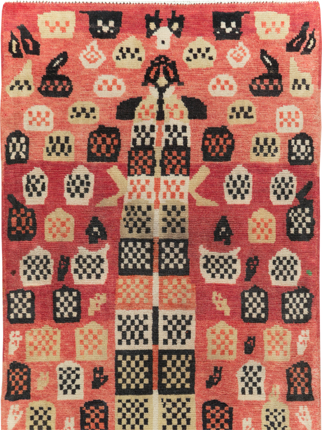 Vintage Turkish Anatolian Runner, No.29703 - Staging