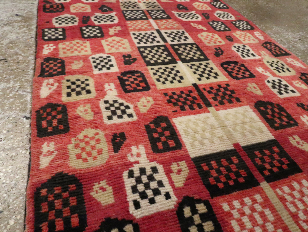 Vintage Turkish Anatolian Runner, No.29703 - Staging